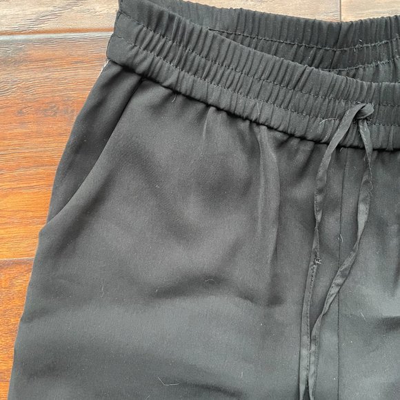 Dex Wide Leg Cropped Pants with side slits - Picture 2 of 5